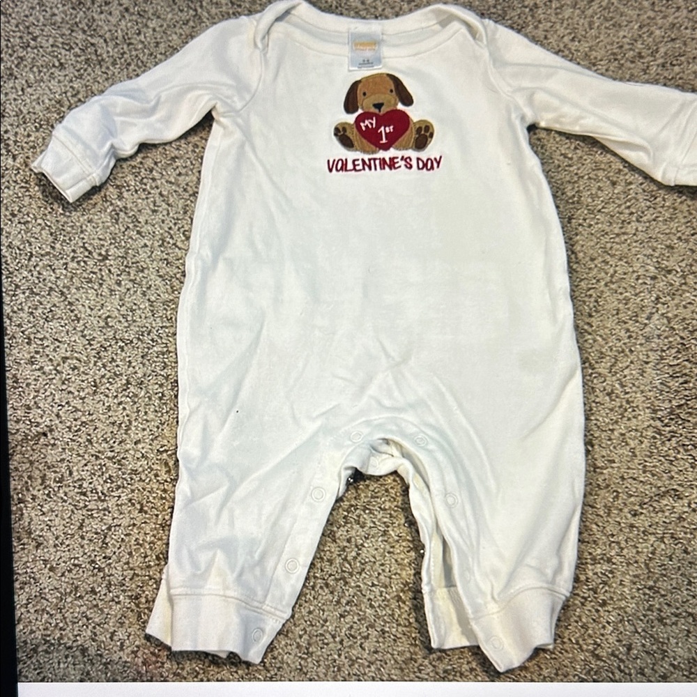 Gymboree My 1st Valentine’s Day Onesie, 3-6M